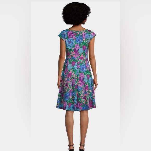 Weekend Max Mara Jesone Floral Crepe de Chine Dress - Picture 2 of 7